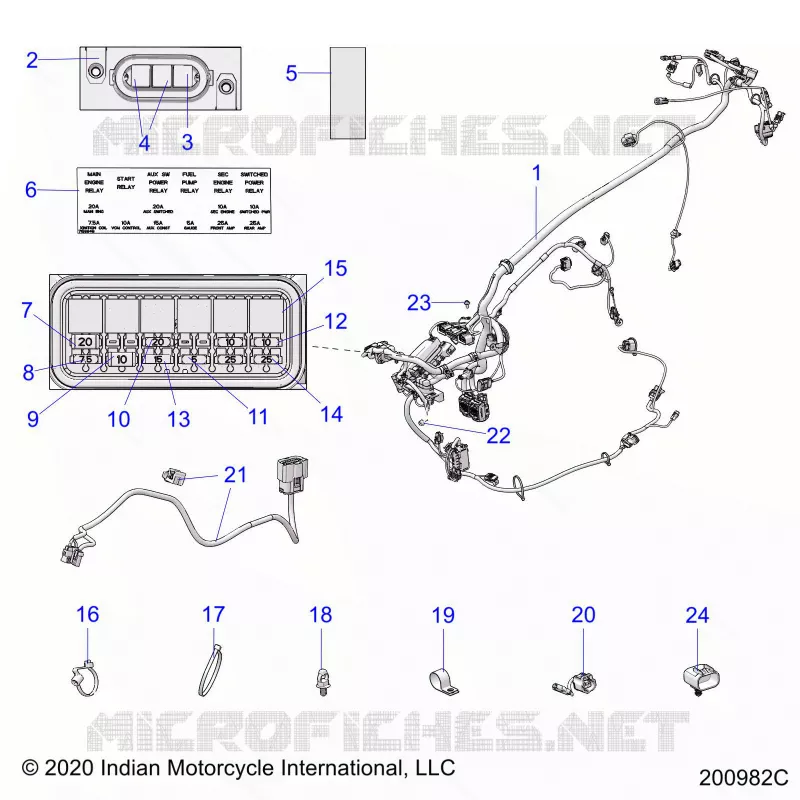 ELEKTRIC, WIRE HARNESS
