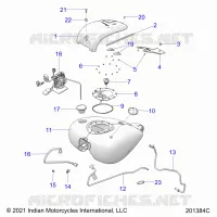 KRAFTSTOFFSYSTEM, FUEL TANK ASM.