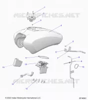 KRAFTSTOFFSYSTEM, FUEL TANK ASM.