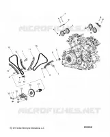 ENGINE, CAM CHAIN AND SPROCKETS