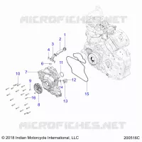 MOTOR, STATOR COVER