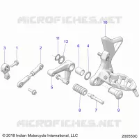 ANTRIEB, SHIFT PEDAL AND LINKAGE