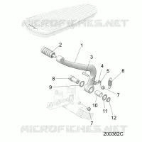 BREMSES, BREMSE PEDAL