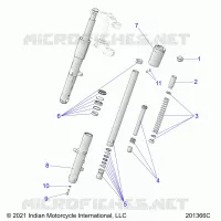 FRONT SUSPENSION FORKS