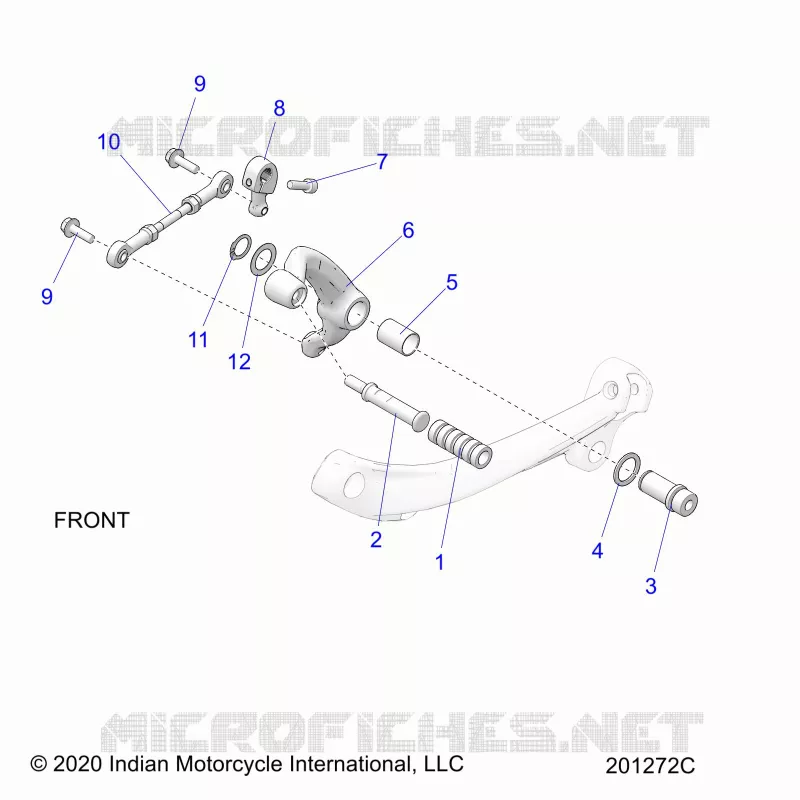 ANTRIEB, SHIFT PEDAL AND LINKAGE