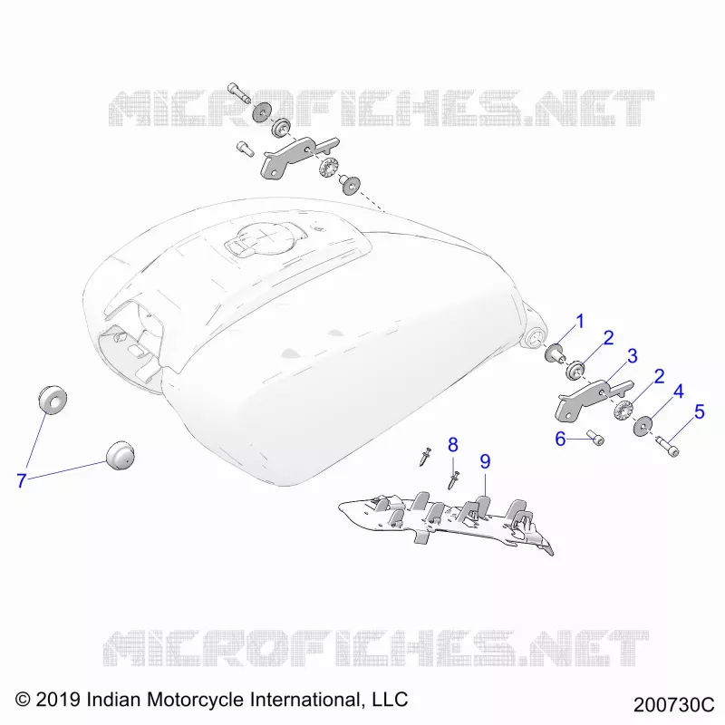 KRAFTSTOFFSYSTEM, FUEL TANK MOUNTING