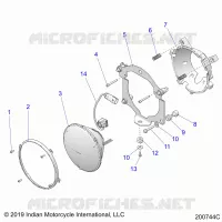 ELEKTRIC, HEADLIGHT