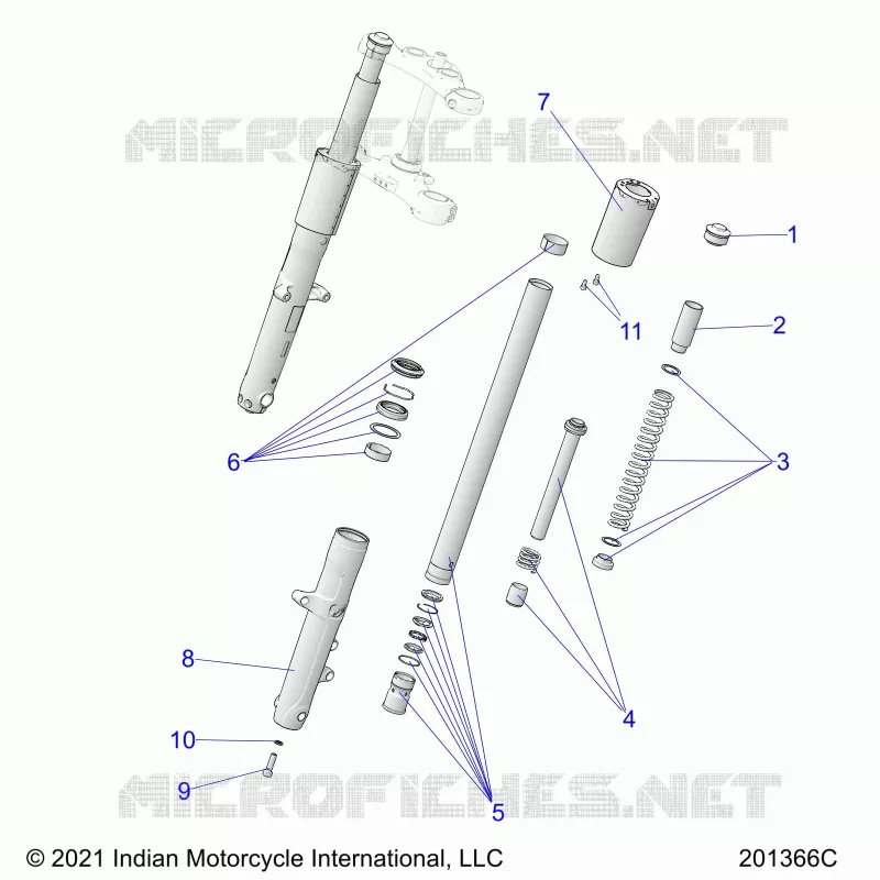 FRONT SUSPENSION FORKS