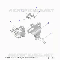 BRAKES, BREMSZANGE HINTEN