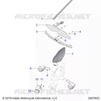 ELEKTRIC, REAR TURN SIGNAL, AND TAILLIGHTS