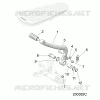 BREMSES, BREMSE PEDAL