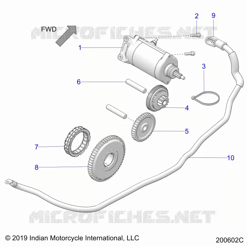 ANLASSER MOTOR