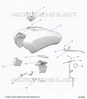KRAFTSTOFFSYSTEM, FUEL TANK ASM.