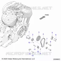 CAM CHAIN AND SPROCKETS