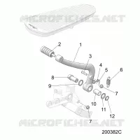 BREMSES, BREMSE PEDAL