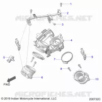 KRAFTSTOFFSYSTEM, FUEL RAIL/THROTTLE BODY