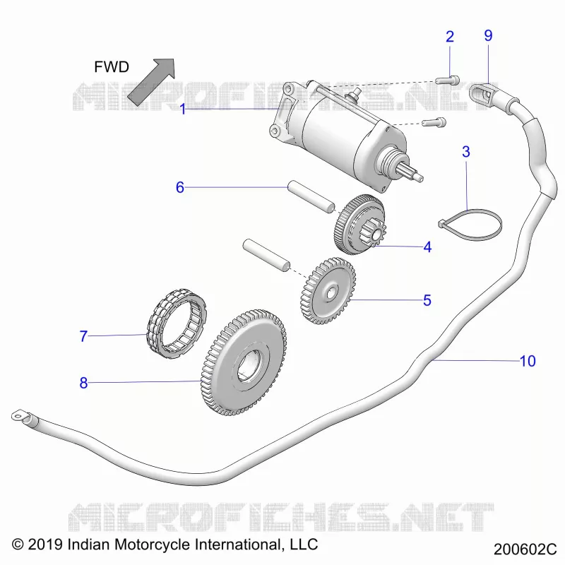 ANLASSER MOTOR