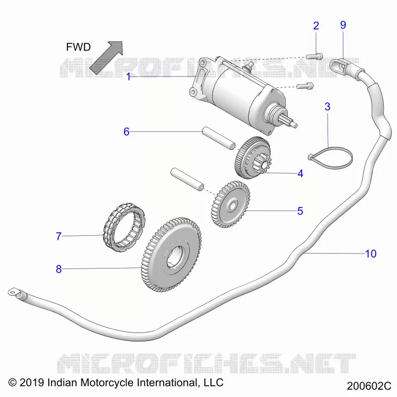 ANLASSER MOTOR
