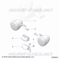 ELEKTRIC, TURN SIGNAL, REAR AND TAILLIGHT