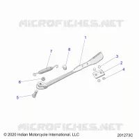 CHASSIS, SIDE STAND