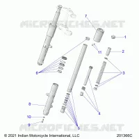 FRONT SUSPENSION FORKS