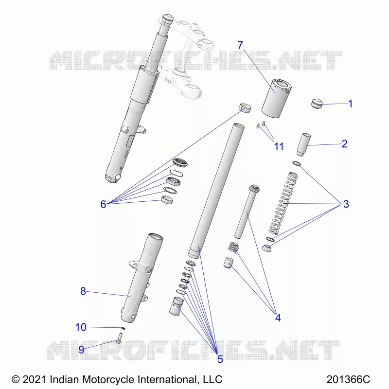 FRONT SUSPENSION FORKS