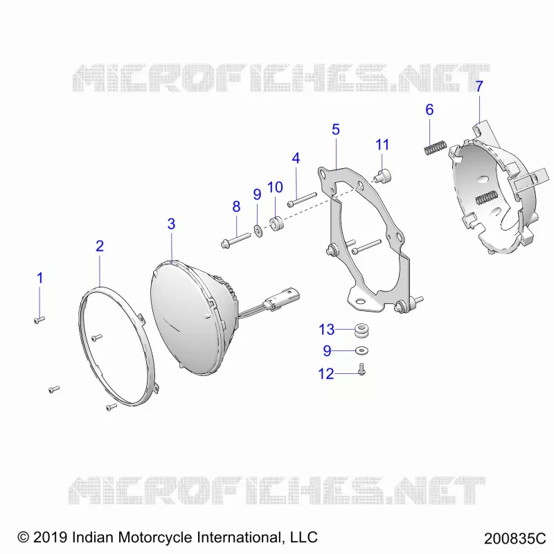 ELEKTRIC, HEADLIGHT
