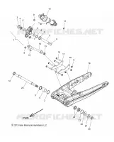 HINTERRADAUFHÃ„NGUNG ASM., SWING ARM AND SHOCK