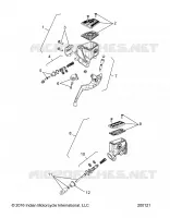 BREMSES, MASTER CYL., FRONT AND REAR