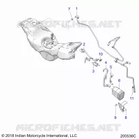KRAFTSTOFFSYSTEM, EVAP SYSTEM (CALIF. AND INTL.)