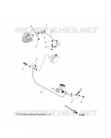 BREMSES, BREMSE LINE, REAR, ABS
