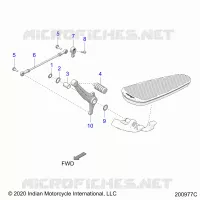 ANTRIEB, SHIFT PEDAL AND SHIFT LINKAGE