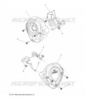 MOTORSEITE COVERS, IGN./THERMOSTAT