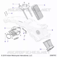 ENGINE, LUFTEINLASS SYSTEM