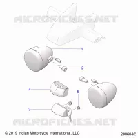 ELEKTRIC, TURN SIGNALS, REAR/REAR LIGHTING