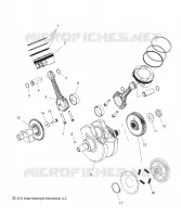 ENGINE, PISTON AND KURBELWELLE