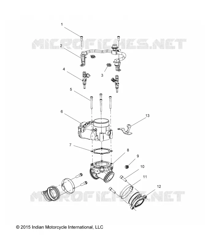 ENGINE, DROSSELKLAPPENGEHÃ„USE/FUEL RAIL