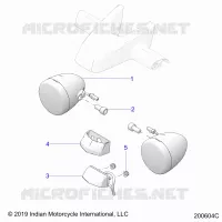 ELEKTRIC, TURN SIGNALS, REAR/REAR LIGHTING