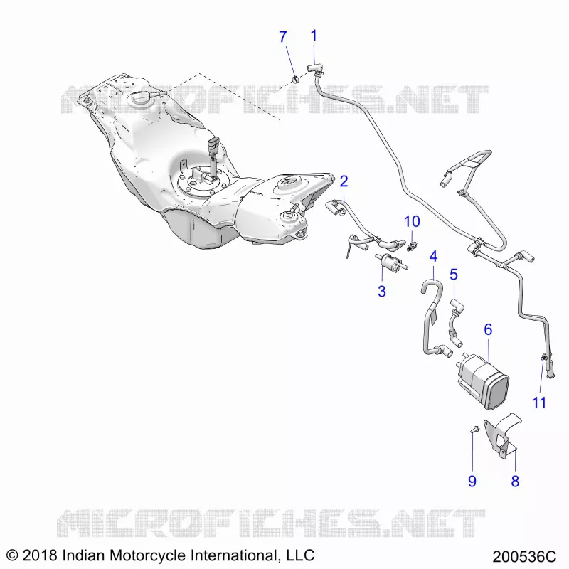 KRAFTSTOFFSYSTEM, EVAP SYSTEM (CALIF. AND INTL.)