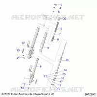 FRONT SUSPENSION FORKS