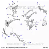 CHASSIS, RAHMEN ASM.