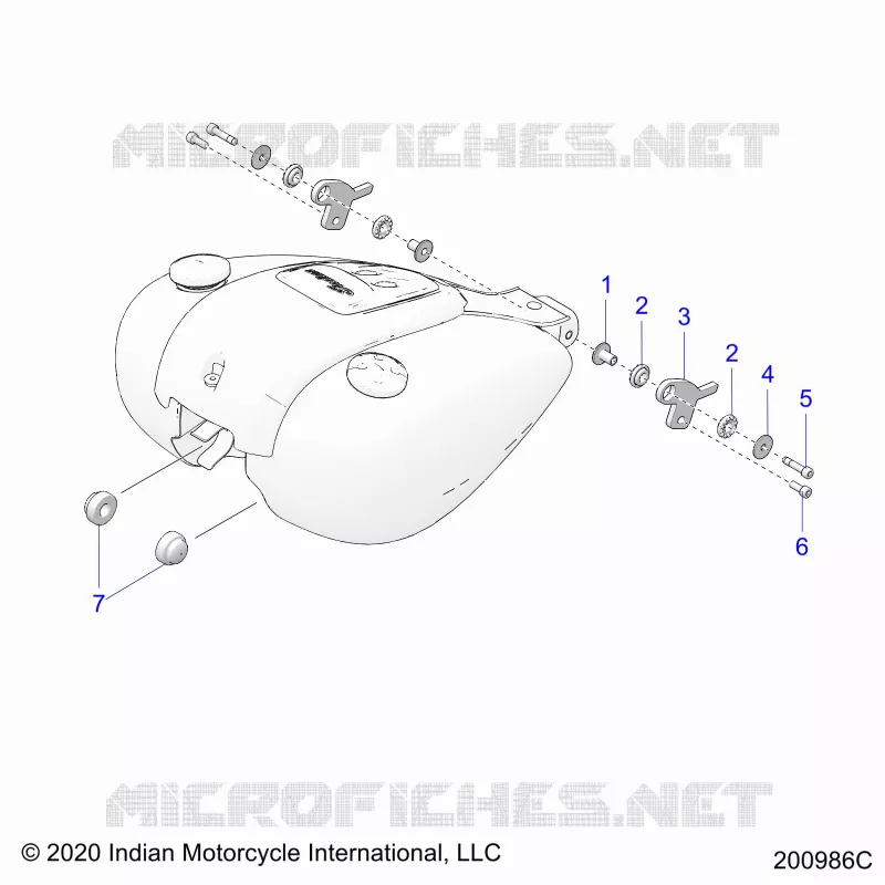 KRAFTSTOFFSYSTEM, FUEL TANK MOUNTING