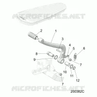 BREMSES, BREMSE PEDAL