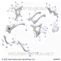 CHASSIS, RAHMEN ASM.