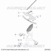 ELEKTRIC, REAR TURN SIGNAL, AND TAILLIGHTS