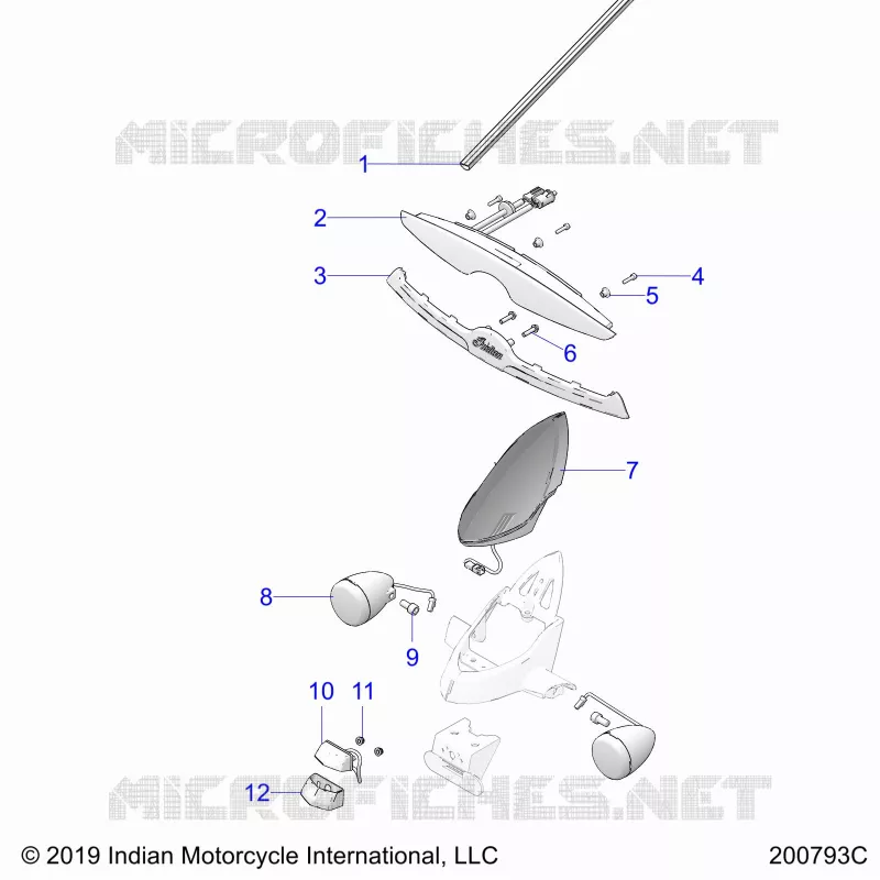 ELEKTRIC, REAR TURN SIGNAL, AND TAILLIGHTS