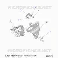 BRAKES, BREMSZANGE HINTEN