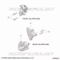 BRAKES, BREMSZANGE VORNE AND REAR