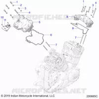 ENGINE, VENTILDECKELS