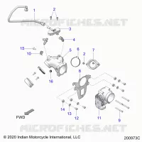 KRAFTSTOFFSYSTEM, FUEL CLAM SHELL/THROTTLE BODY